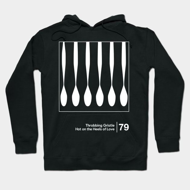 Throbbing Gristle / Minimalist Style Graphic Design Hoodie by saudade